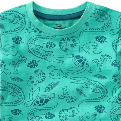 Baby T-Shirt mit Allover-Print