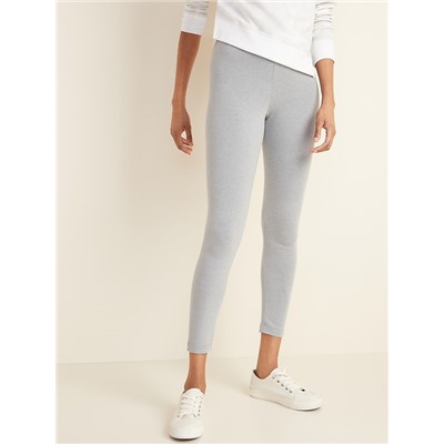 High-Waisted Jersey Leggings for Women