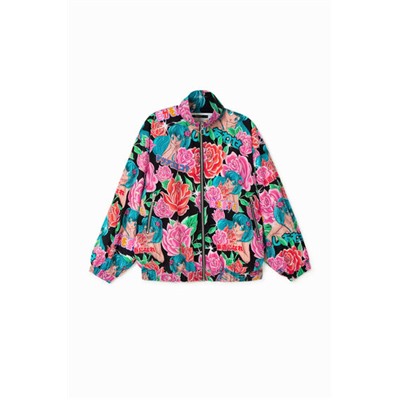 Chaqueta corta estampada