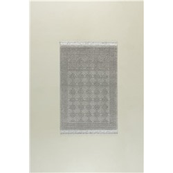 Laura Saçaklı Halı - Gri - 120x170 cm