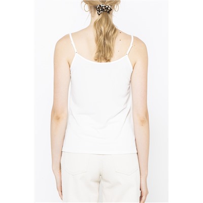Camiseta de tirantes Blanco roto