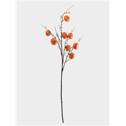 Ветка декоративная, 94 см, полиэстер/пластик, Тыквы, Bright pumpkin