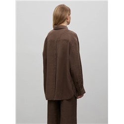 Рубашка однотонная, B3013/tiramisu