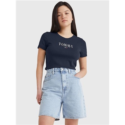 TOMMY JEANS SKINNY FIT LOGO T-SHIRT