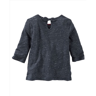Bow-Back Logo Tee