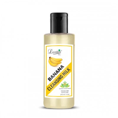 LUSTER Banana Cleansing Milk Очищающее молочко для лица с экстрактом банана 210мл
