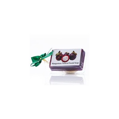 Мыло с мангостином, карамболой и маслом кокоса от Pumedin 50 гр / Pumedin mangosteen natural soap 50g
