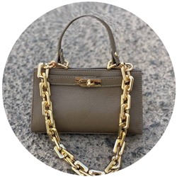 Ab.Zapatos PELLE Birkin CG (760) taupe