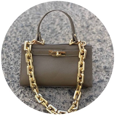 Ab.Zapatos PELLE Birkin CG (760) taupe