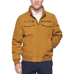 Tommy Hilfiger Men's Four-Pocket Filled Performance Bomber Jacket