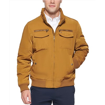 Tommy Hilfiger Men's Four-Pocket Filled Performance Bomber Jacket