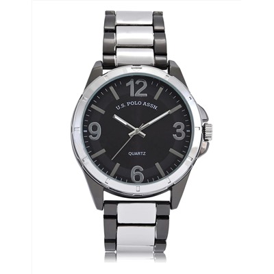 MENS TWO TONE LINK WATCH