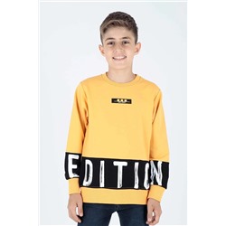 AHENGİM Kids Ak15121 Erkek Edition Baskılı Sweat 1-2-10001001