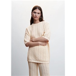 Jersey manga corta oversize