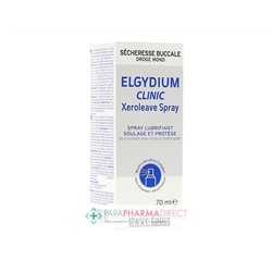 Elgydium Clinic Xeroleave Spray Sècheresse Buccale 70ml