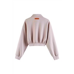 Sudadera Caqui