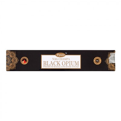 PPURE Black Opium Благовония аромапалочки Чёрный опиум уп-12 шт 15г