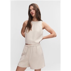 Shorts cintura elástica
