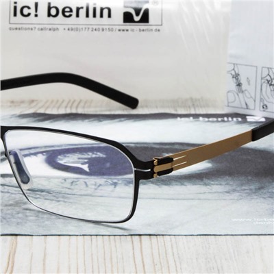 IB00008 - Оправа ic!Berlin Grimsel sun gold + футляр