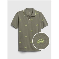 Kids Short Sleeve Polo Shirt