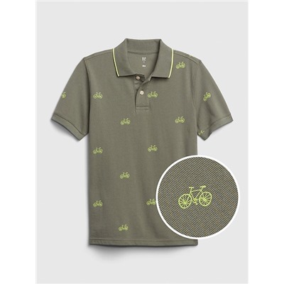 Kids Short Sleeve Polo Shirt
