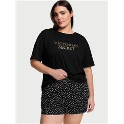 Victoria's Secret Cotton Short Tee-Jama Set