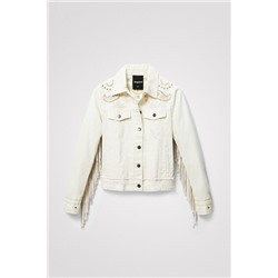 Chaqueta vaquera biker