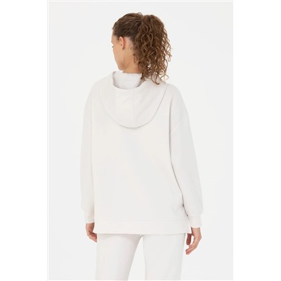 Kadın Taş Kapüşonlu Sweatshirt