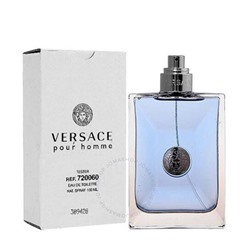 VERSACETESTERMen's Pour Homme EDT Spray 3.4 oz (Tester) (100 ml)