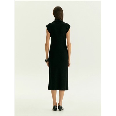 Трикотажное платье из вискозы, PL1549/melanite