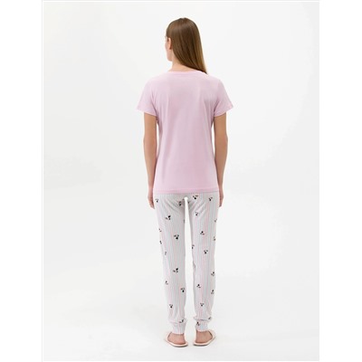 Pembe Pijama Takımı
