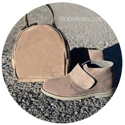 Ab.Zapatos 3316 New R • Gris+AB.Z · Pelle · mochila serraje (610)