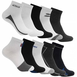 SportSpar.de "QuarterMix" Quarter Socken 10 Paar
