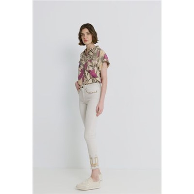 Pantalón vaquero skinny tobillero