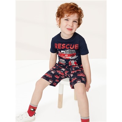 Toddler Print Pull-On Shorts