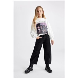 Defacto Kız Çocuk Slouchy Oval Paça Pantolon A9604A823WN