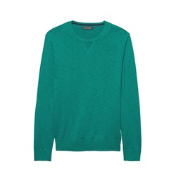 Cotton Sport Crew-Neck Sweater