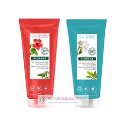 Klorane Cupuaçu Gel Douche Nutritif Fleur d'Hibiscus + Gel Douche Nutritif Eau de Tiaré 2x200mlLot  × 2