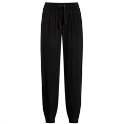 Damen Jogpants in Crepp-Optik