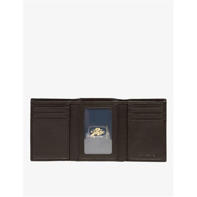 MENS LEATHER TRIFOLD WALLET