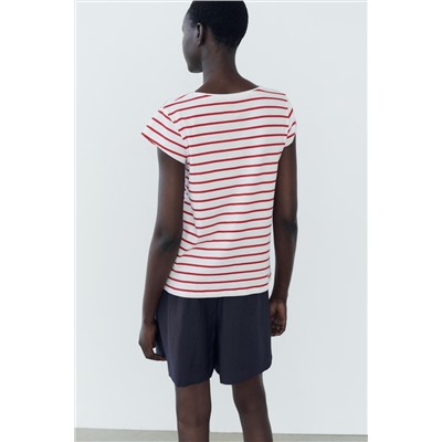 SHORT SLEEVE COTTON T-SHIRT