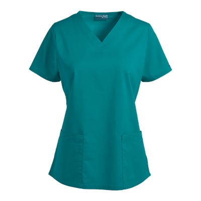 UA Butter-Soft STRETCH Scrubs Square V-Neck 4-Pocket Top