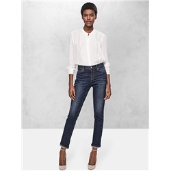 Mid Rise Best Girlfriend Jeans