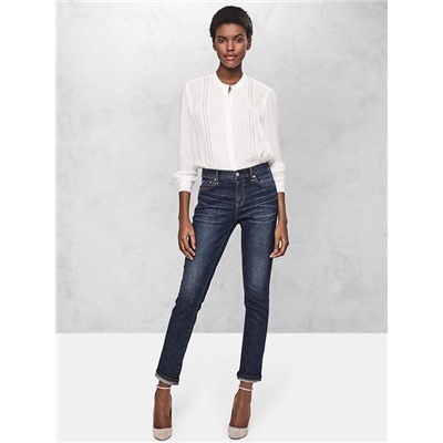 Mid Rise Best Girlfriend Jeans
