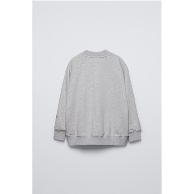 SLOGAN PRINT SWEATSHIRT