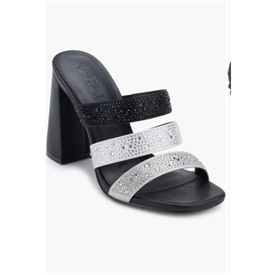 Rickie Rhinestone Slide Sandal (Women) KARL LAGERFELD