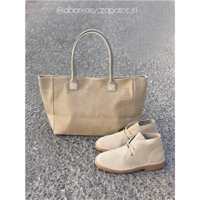AB.Z. SAFARY crudo+PELLE 1836/2 serpiente beig АКЦИЯ
