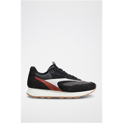 Zapatillas de nobuk Negro