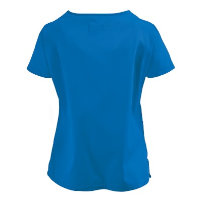 Orange Standard Scrubs Del Mar Mock Wrap Top