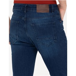Lacivert Slim Fit Jean Pantolon
